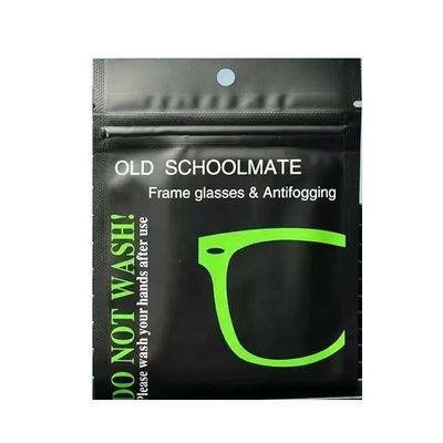 Stock Anti Fog Suede Eyeglass Cleaning Cloth 220gsm Customer Logo