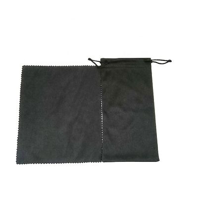 Soft Drawstring Eyewear Sunglasses Microfiber Cloth Pouch Case Sunglasses Bag