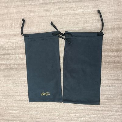 Soft Drawstring Eyewear Sunglasses Microfiber Cloth Pouch Case Sunglasses Bag