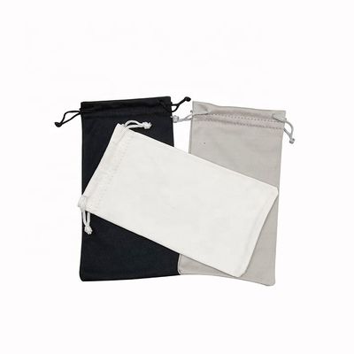 Custom eye glasses cases and bags sunglasses pouches microfiber glasses bag drawstring bags