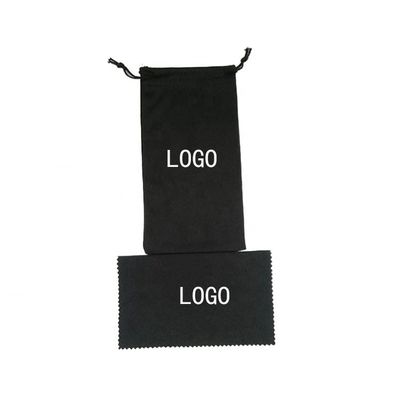 customizable black sunglasses cases package microfiber glasses bag sunglasses pouch